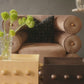 setting up a layered coffee table vignette  